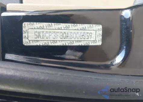 2010 Honda Accord 3.5 Ex-L из США, поврежденный, VIN 5KBCP3F80AB006859